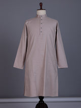 Dusty lilac purple Jacquard mens kurta suit with textured finish