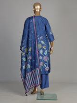 Navy blue pomegranate tree women kurta set