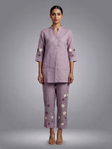 Lavender meadow floral women co-ord set