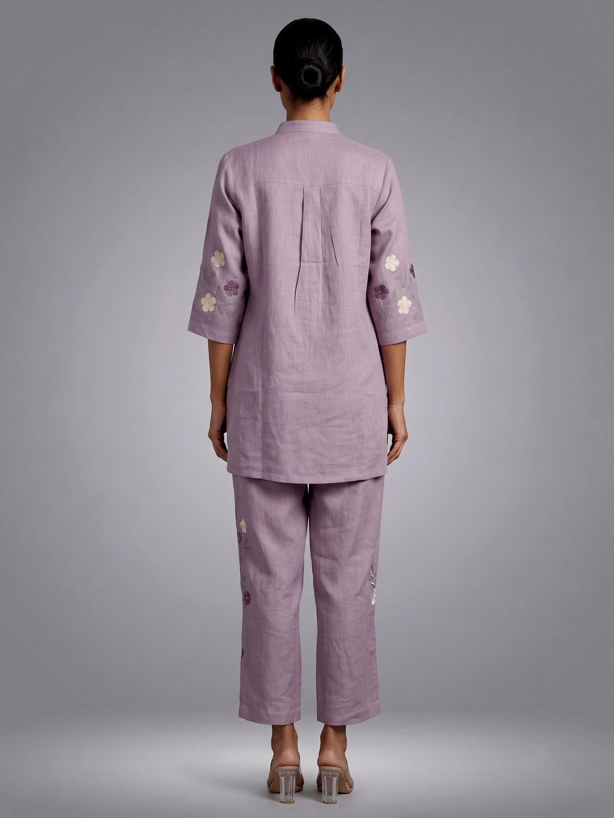 Lavender meadow floral women co-ord set