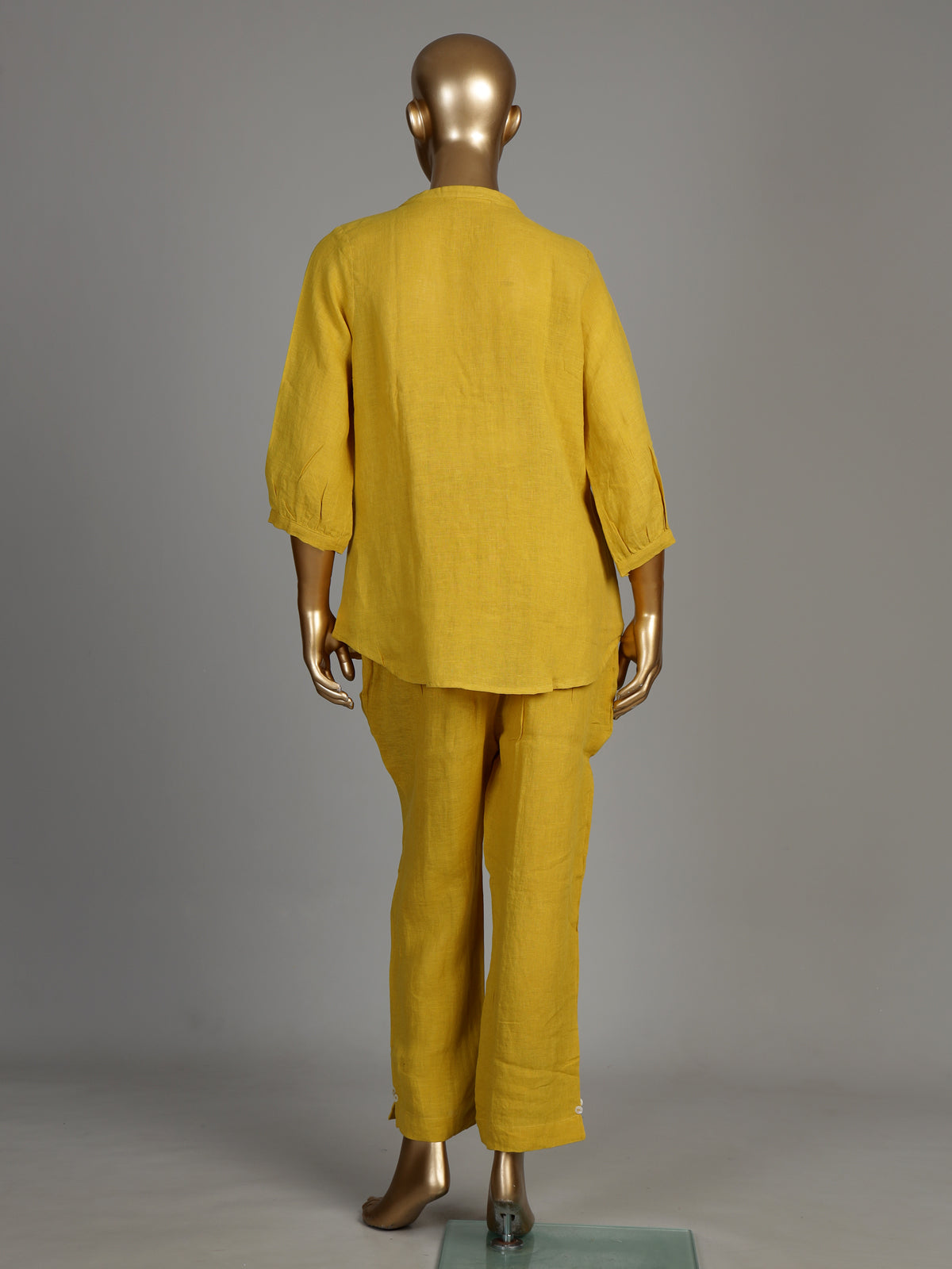 Yellow jasmine vine women co-ord set