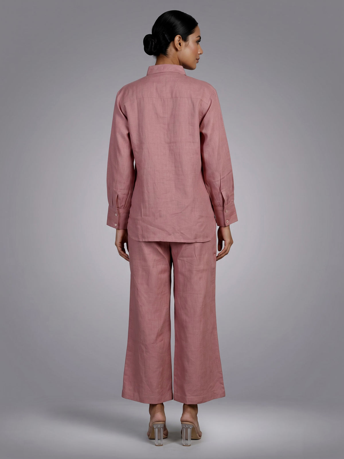 Ash rose floral panel women co-ord set