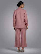 Ash rose floral panel women co-ord set