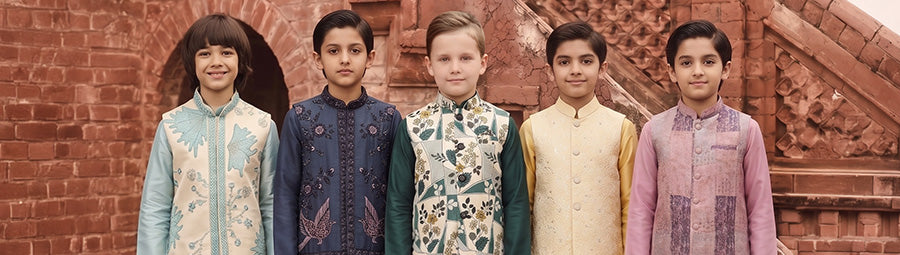 Boys Waistcoat sets