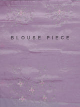 Lavender purple tissue silk saree with diamond sparkle