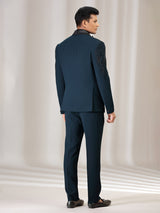 Rama green terry rayon coat suit with reception wear