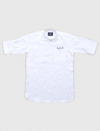 Blazo solid white shirt