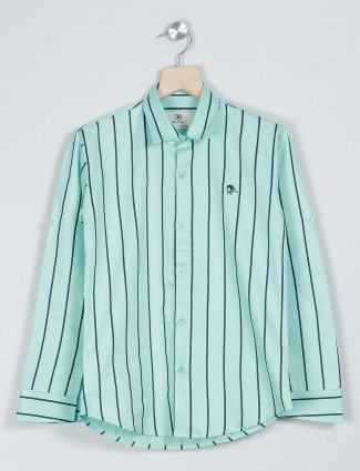 Blazo teal green casual shirt for boys