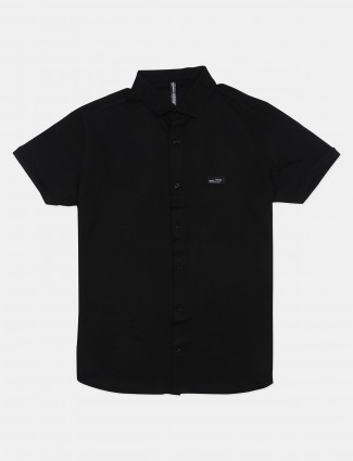 Chopstick black t-shirt in half-sleeve