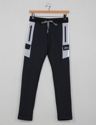 Chopstick solid grey comfortable track pant
