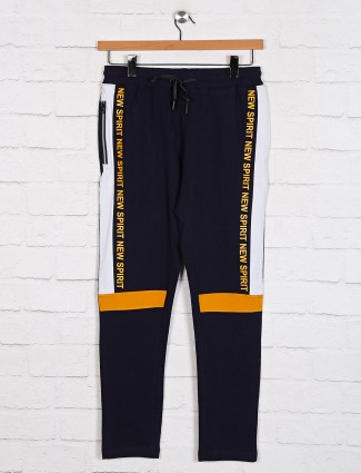 Dxi navy simple track pant