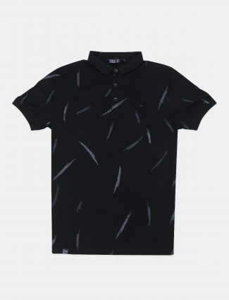 Freeze black printed tshirt for casual days