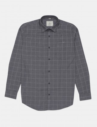 Gianti grey casual wear shirt for mens 