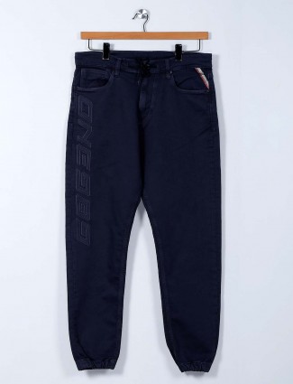 Killer comfort fit blue cotton joggers pant