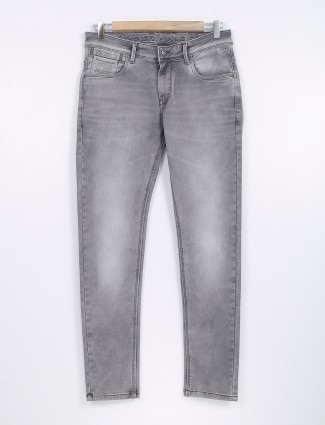 Kozzak grey super skinny fit jeans