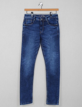 Rex Straut slim fit blue casual wear jeans