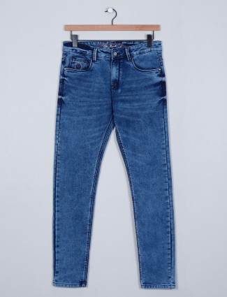 Rexstraut denim blue slim fit Jeans