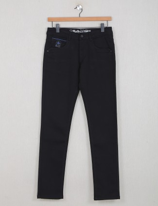 Rexstraut slim fit casual washed black