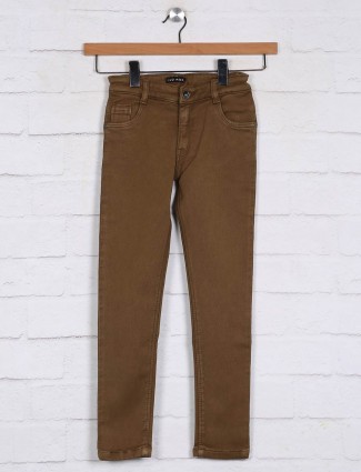 Stilomoda brown denim casual jeans