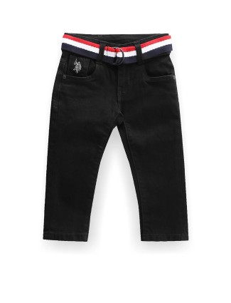 U S POLO ASSN latest solid black jeans