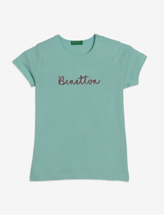 UCB mint green cotton t-shirt
