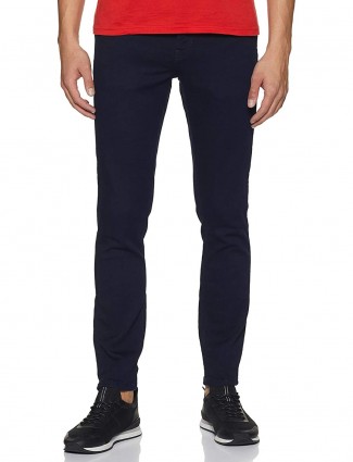 United Colors of Benetton solid navy slim fit jeans